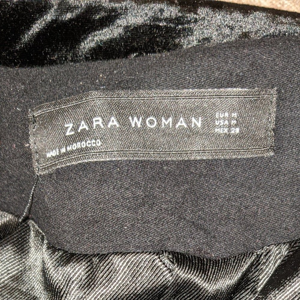 Zara Military Jacket Sz M - Picture 2 of 12